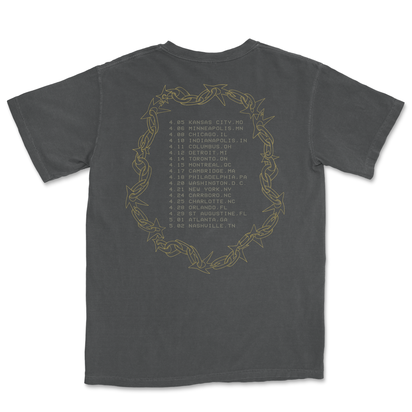 Graphite Tour Tee '26