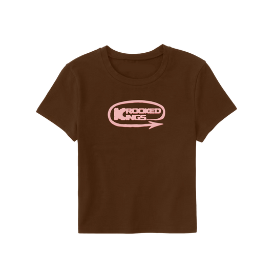 Ladies Brown Logo